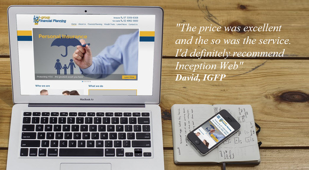 1GFP website testimonial